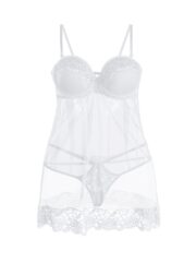 Baby doll de copa strapless - Ropa interior