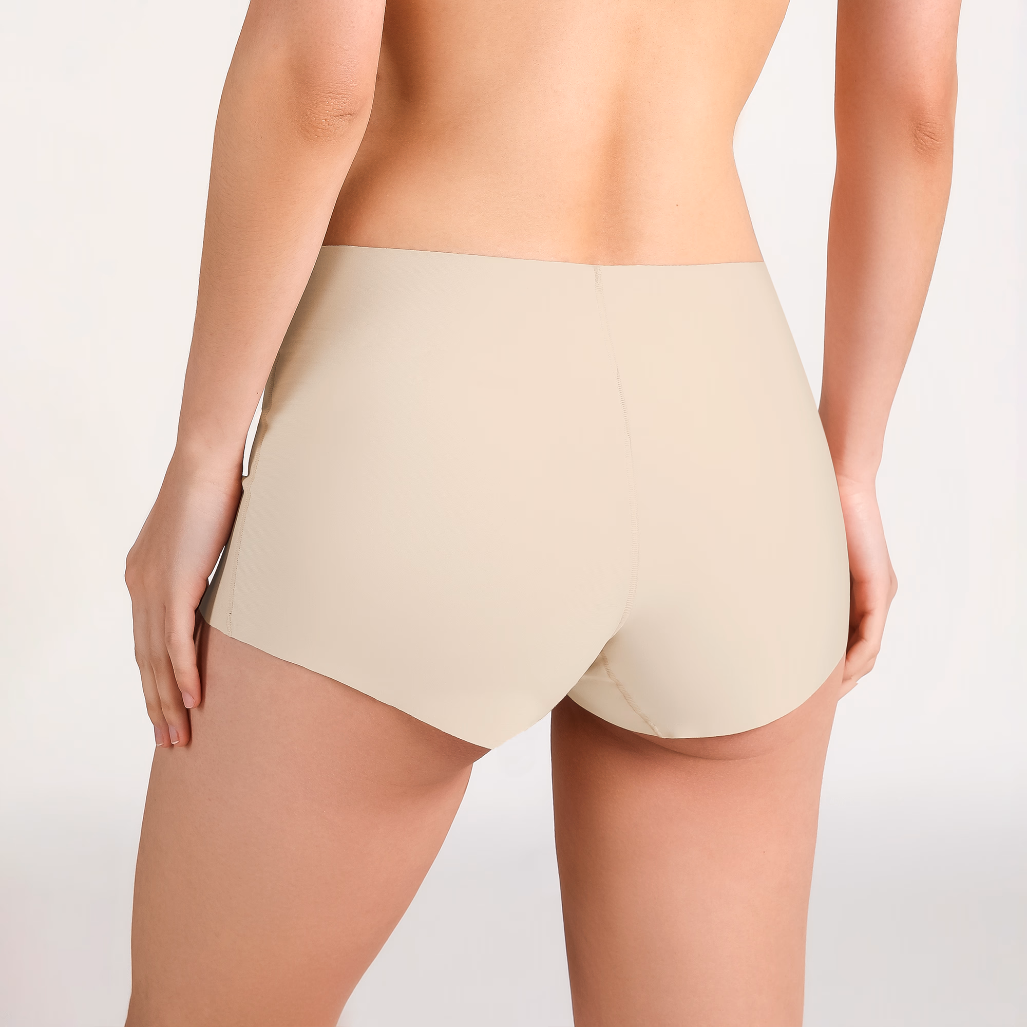 Boxer Rosé en beige