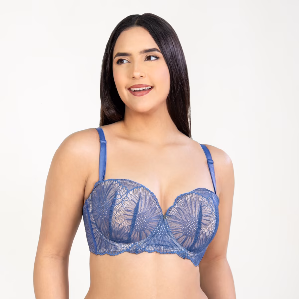 Brasier con copa strapless