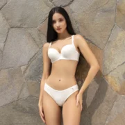 Bikini elaborado en tela rib con elastico | ropa interior de mujer sensual